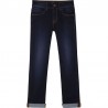 HUGO BOSS J24728-Z29 Spodnie jeansowe chłopięce kolor granatowy