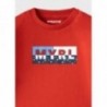 Mayoral 11-00108-048 Koszulka z długim rękawem dla chłopców 108-48 czerwony