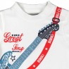 Boboli Koszulka gitara 321028-1100 kolor biały