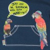 Boboli Koszulka papuga 341019-2332 kolor indygo