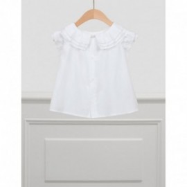 Bluzka elegancka dziewczęca Abel & Lula 5105-1 Biały