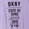 DKNY D35R83-925 Bluza z kapturem dziewczęca kolor fioletowy