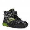 Sneakersy świecące chłopięce Geox J169YA-0BU11-C0802 kolor czarny