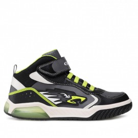 Sneakersy świecące chłopięce Geox J169CB-0BC11-C0802 kolor czarny