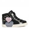 Buty sneakersy dziewczęce Geox B16D5B-022HI-C9999 kolor czarny