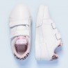 Pepe Jeans Sneakersy dziewczęce LAMBERT ZEBRA KIDS junior Girls PGS30514-802 białe
