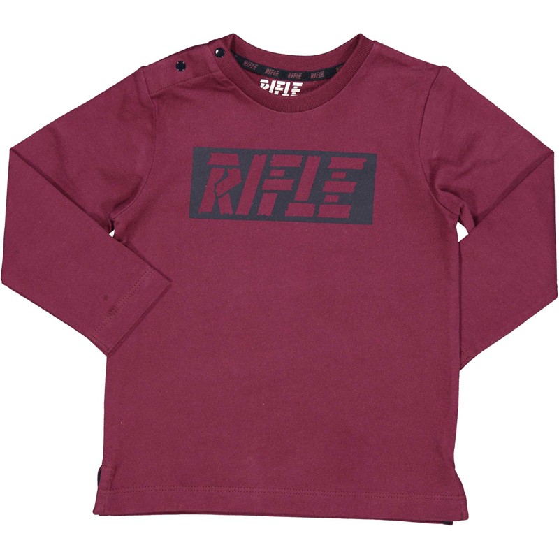 RIFLE Koszulka 34102-03 57W kolor bordowy