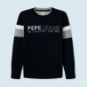 Pepe Jeans Sweter z logo RAPHAEL junior chłopak PB701117-594 DULWICH