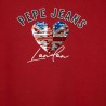 Pepe Jeans Bluza z sercem DANIELLE junior dziewczyna PG581191-274 WINTER RED