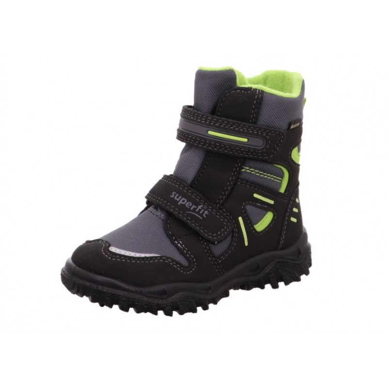Buty śniegowce chłopięce Superfit 0-809080-0300 kolor czarny