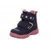 Buty śniegowce dziewczęce Superfit 1-000045-8010 kolor granat