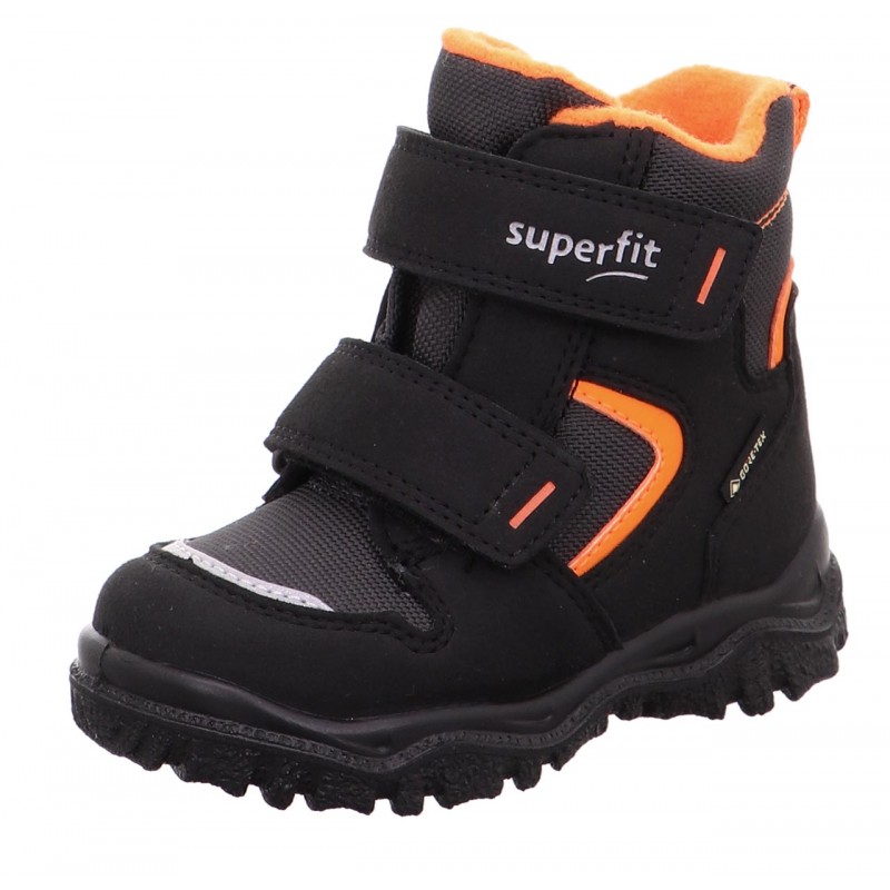 Buty śniegowce dla chłopców Superfit 1-000047-0010 kolor czarny