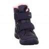 Buty śniegowce dziewczęce Superfit 1-009096-8000 kolor granat
