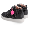 Garvalin sneakersy dziewczęce 211524-A czarne