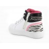 Primigi 8462900 Sneakersy przejściowe dziewczęce kolor biały/czarny