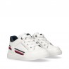Sneakersy chłopięce TOMMY HILFIGER T1B4-32043-0621X336 kolor biały/granat