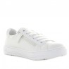 Sneakersy dziewczęce TOMMY HILFIGER T3A4-31167-1286100 kolor biały