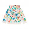Bluza w kwiaty dla dziewczynki Boboli 213130-9667 kolor kolorowy