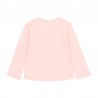 Bawełniana koszulka dla dziecka Boboli 233109-3721 kolor różowy