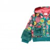 Bluza w kwiaty dla dziewczynki Boboli 233132-9671 kolor zielony