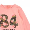 Koszulka dla dziewczynki Boboli 421007-3681 kolor różowy