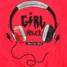 Koszulka dla dziewczynki Boboli 433099-3680 kolor czerwony