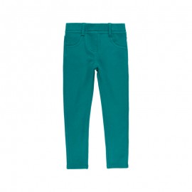 Spodnie dla dziewczynki Boboli 493040-4552 kolor zielony