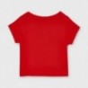 Koszulka Dla dziewczynki Mayoral 6009-85 Czerwony