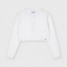 Sweterek elegancki dla dziewczynki Mayoral 321-68 Biały