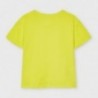 Koszulka z cekinami dla dziewczynek Mayoral 6018-67 Cytrynowy