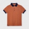 Koszulka polo chłopiec Mayoral 3101-84 brązowy