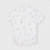 Koszula wzorzysta chłopięca Mayoral 3120-1 Biały