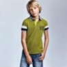 Koszulka polo dla chłopaka Mayoral 6103-83 Zielony