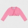 Sweter bolerko dla dziewczynki Mayoral 306-35 różowy