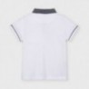 Koszulka polo dla chłopca Mayoral 3110-89 Biały