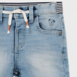 Bermudy jeansowe chłopięce Mayoral 1248-5 niebieski