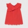 Sukienka z haftem dziewczęca Mayoral 1990-34 czerwona