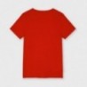 Koszulka z kieszonką chłopięca Mayoral 6095-47 czerwony