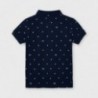 Koszulka polo z nadrukiem chłopiec Mayoral 3106-57 Granatowy