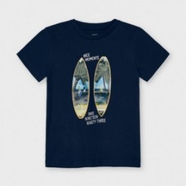 Koszulka dla chłopca Mayoral 3030-57 Granatowy