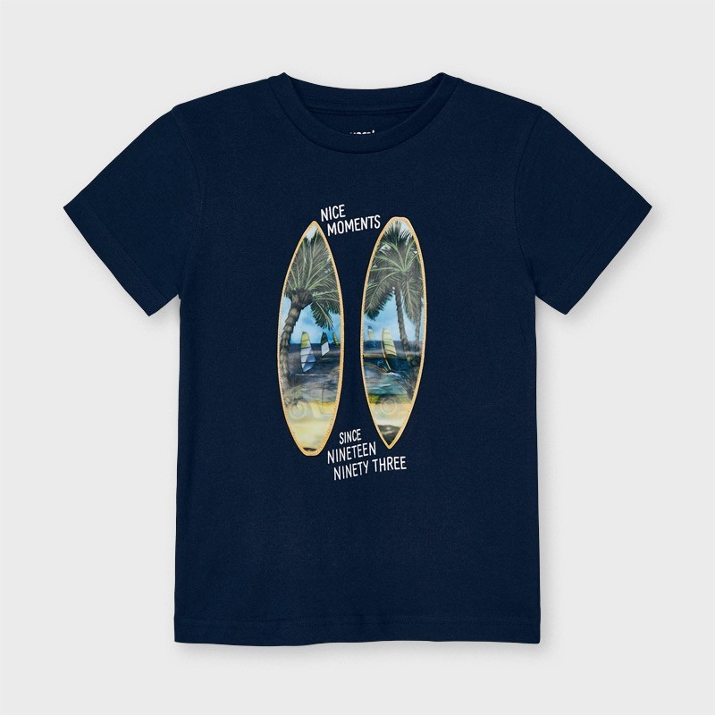 Koszulka dla chłopca Mayoral 3030-57 Granatowy
