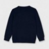 Sweter z lamówką chłopięcy Mayoral 311-71 Granatowy