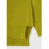 Mayoral 11-04371-026 Sweter z haftem 4371-26 kolor zielony