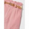 Mayoral 22-03590-015 Spodnie z paskiem dziewczynka 3590-15 różowy