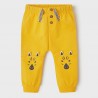Mayoral 22-01508-086 Spodnie bawełniane chłopiec 1508-86 żółty