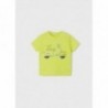 Mayoral 22-01004-037 Koszulka z krótkim rękawem chłopiec 1004-37 limonka