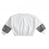 iDO 44494 Closed Sweater With Or Without Hood dla chłopca kolor white