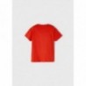 Mayoral 22-00170-042 Koszulka z krótkim rękawem chłopiec 170-42 czerwony
