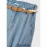 Mayoral 22-03590-016 Spodnie z paskiem dziewczynka 3590-16 jeans