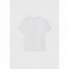 Mayoral 22-06001-025 Koszulka z krótkim rękawem chłopiec 6001-25 biały